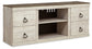 Willowton LG TV Stand w/Fireplace Option - Premier Furniture & Mattress