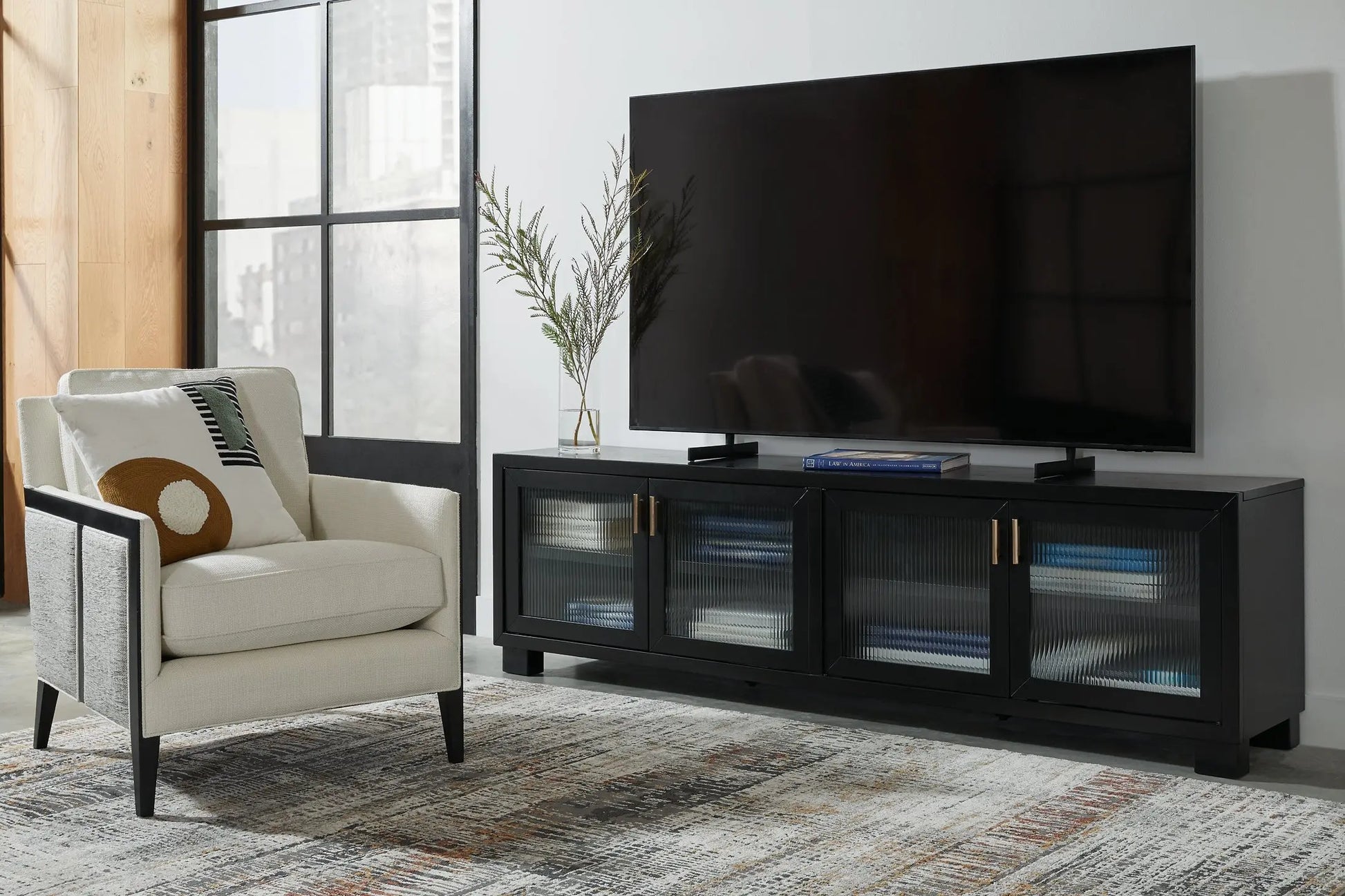 Winbardi Extra Large TV Stand Premier Furniture & Mattress