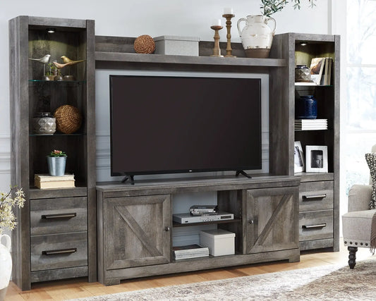 Wynnlow 4-Piece Entertainment Center Premier Furniture & Mattress