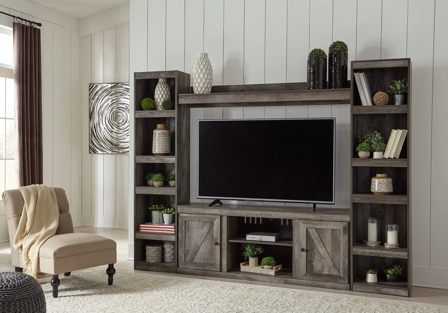 Wynnlow 4-Piece Entertainment Center - Premier Furniture & Mattress