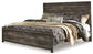 Wynnlow King Panel Bed with Mirrored Dresser and Chest Premier Furniture & Mattress