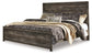 Wynnlow King Panel Bed with Mirrored Dresser and Nightstand Premier Furniture & Mattress