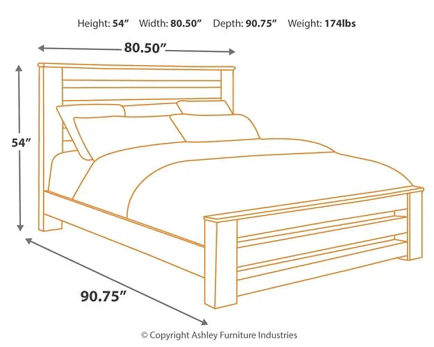 Zelen King Panel Bed with Mirrored Dresser Premier Furniture & Mattress
