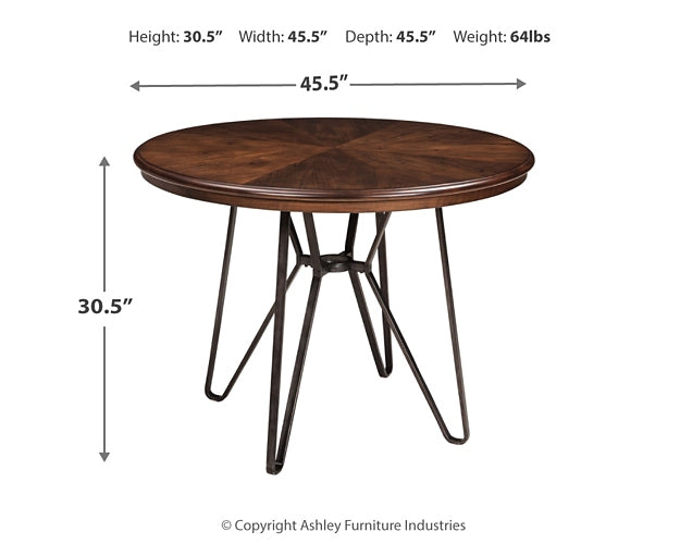Centiar Round Dining Room Table - Premier Furniture & Mattress