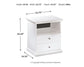 Bostwick Shoals One Drawer Night Stand - Premier Furniture & Mattress