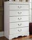 Anarasia Five Drawer Chest - Premier Furniture & Mattress