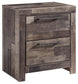 Derekson Two Drawer Night Stand - Premier Furniture & Mattress