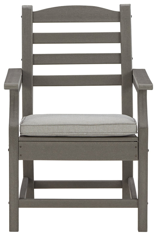 Visola Arm Chair With Cushion (2/CN) - Premier Furniture & Mattress