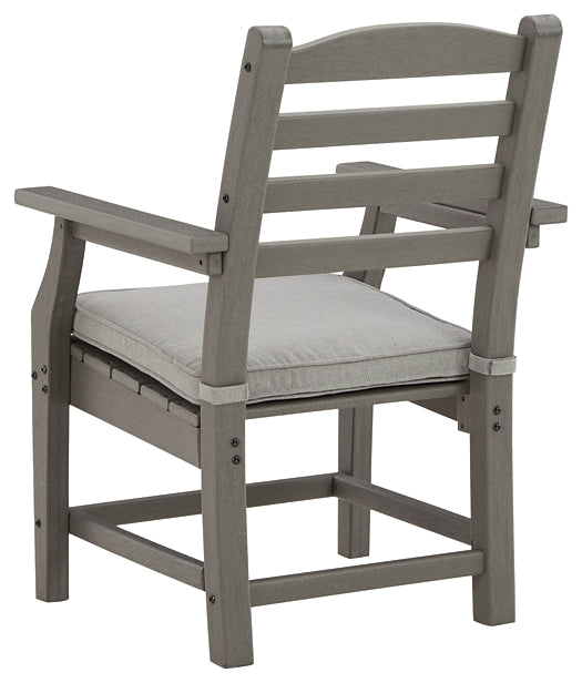 Visola Arm Chair With Cushion (2/CN) - Premier Furniture & Mattress