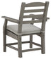 Visola Arm Chair With Cushion (2/CN) - Premier Furniture & Mattress