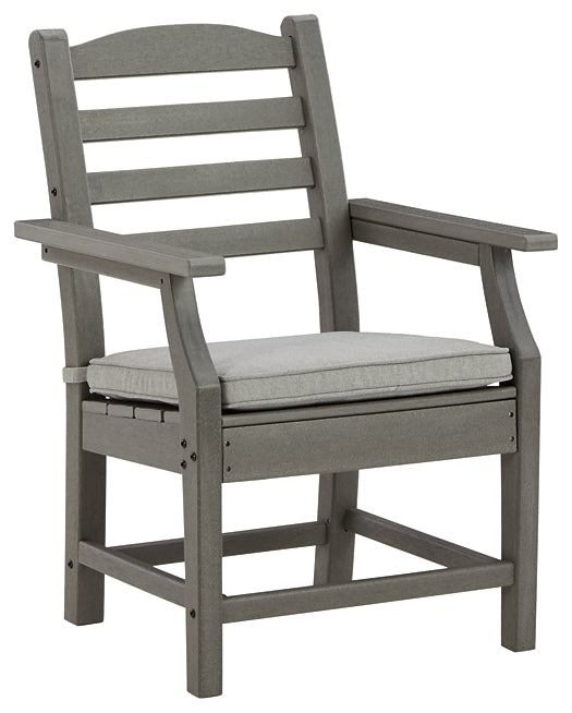 Visola Arm Chair With Cushion (2/CN) - Premier Furniture & Mattress