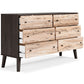 Piperton Six Drawer Dresser - Premier Furniture & Mattress