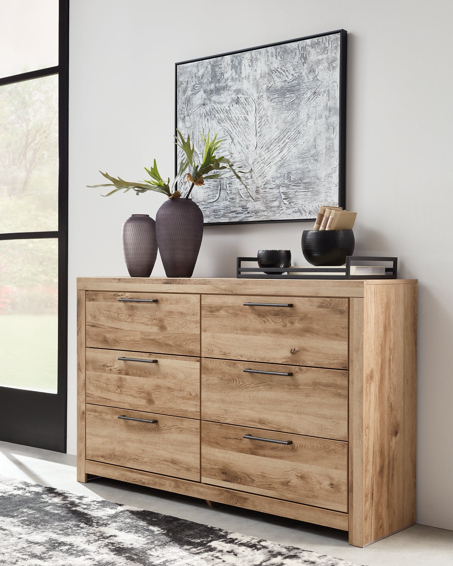 Hyanna Six Drawer Dresser - Premier Furniture & Mattress