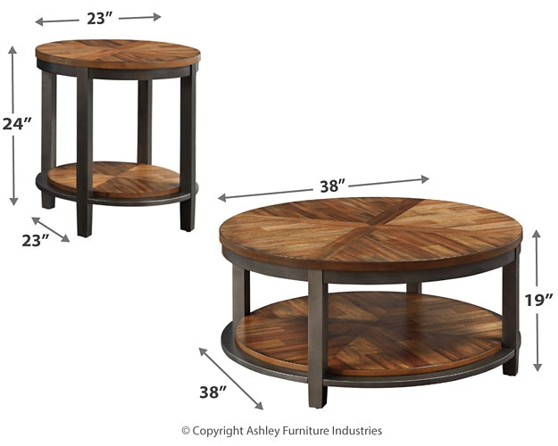 Roybeck Occasional Table Set (3/CN) - Premier Furniture & Mattress