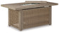 Beachcroft Rectangular Fire Pit Table - Premier Furniture & Mattress