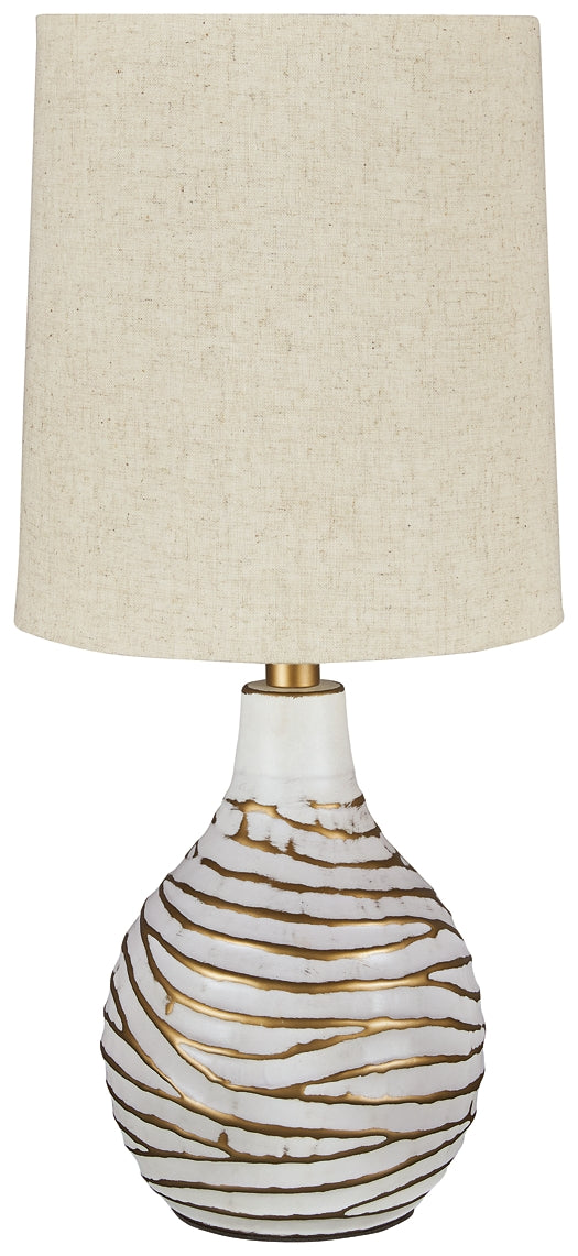 Aleela Metal Table Lamp (1/CN) - Premier Furniture & Mattress