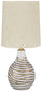 Aleela Metal Table Lamp (1/CN) - Premier Furniture & Mattress