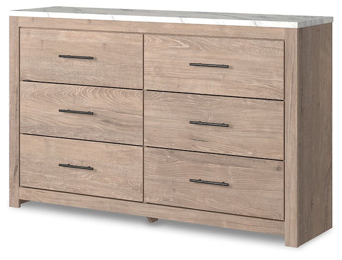 Senniberg Six Drawer Dresser - Premier Furniture & Mattress