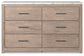Senniberg Six Drawer Dresser - Premier Furniture & Mattress