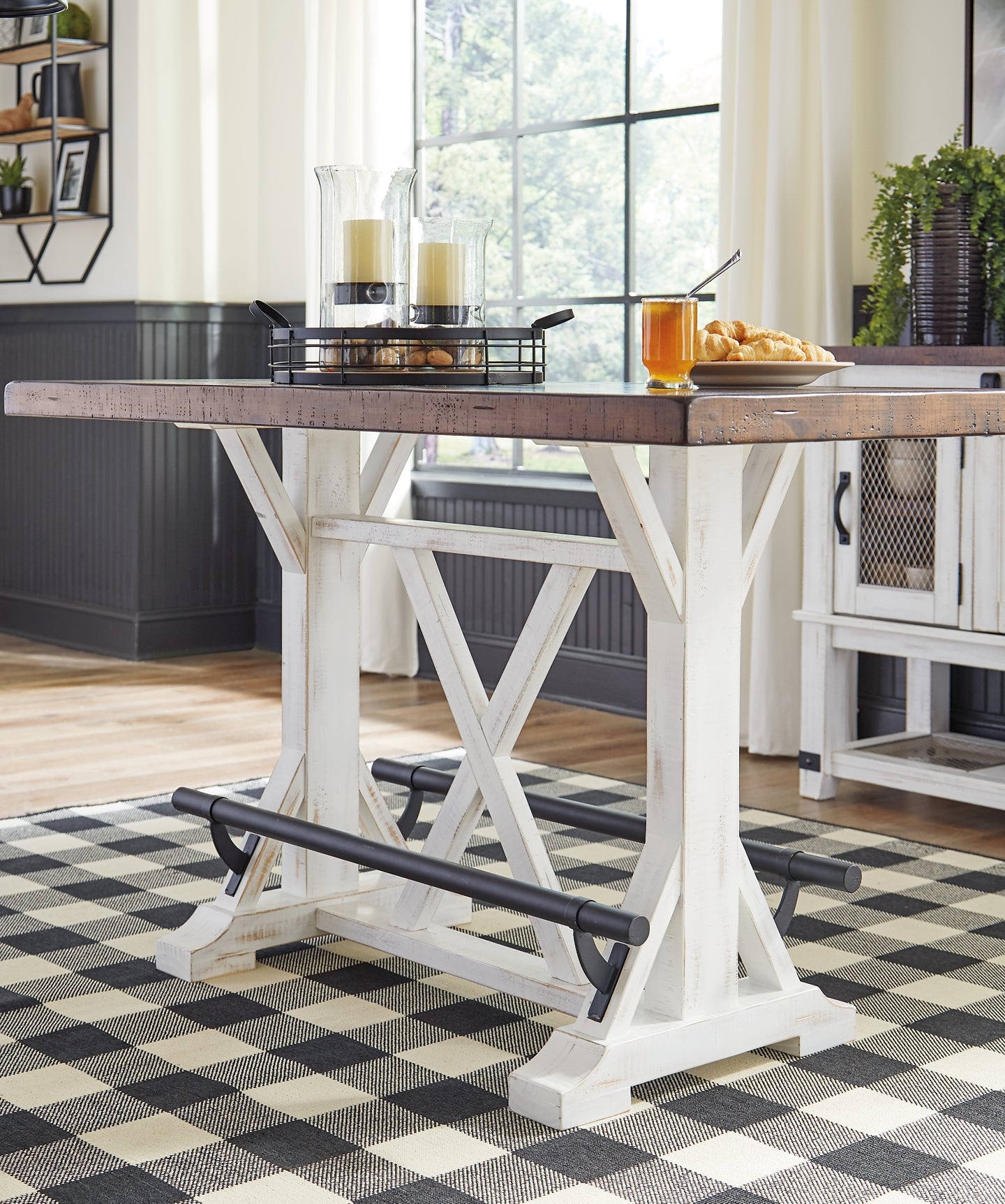 Valebeck RECT Dining Room Counter Table - Premier Furniture & Mattress