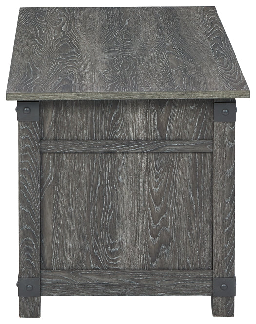 Freedan Rect Lift Top Cocktail Table - Premier Furniture & Mattress