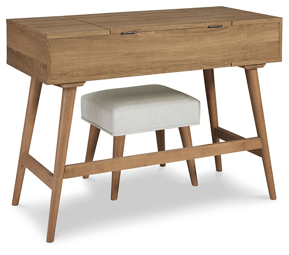 Thadamere Vanity/UPH Stool (2/CN) - Premier Furniture & Mattress