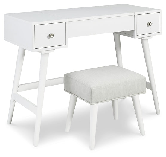 Thadamere Vanity/UPH Stool (2/CN) - Premier Furniture & Mattress