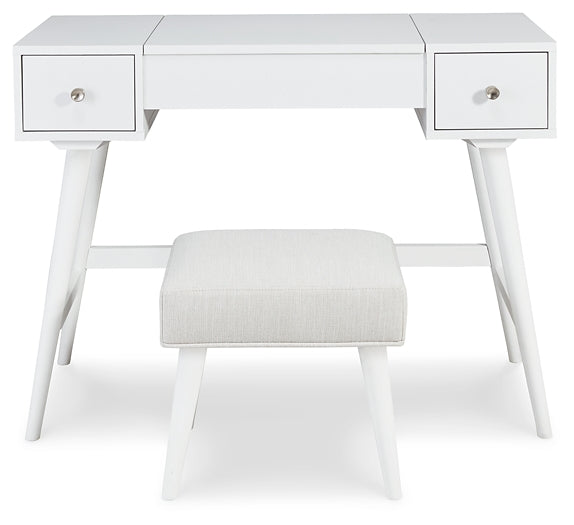 Thadamere Vanity/UPH Stool (2/CN) - Premier Furniture & Mattress