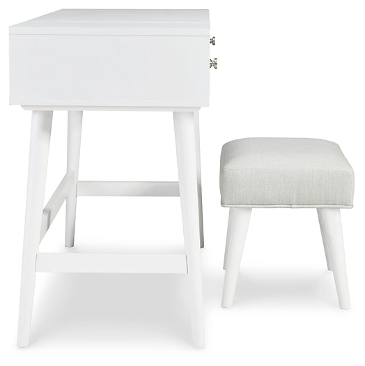 Thadamere Vanity/UPH Stool (2/CN) - Premier Furniture & Mattress