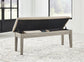 Parellen Upholstered Storage Bench - Premier Furniture & Mattress