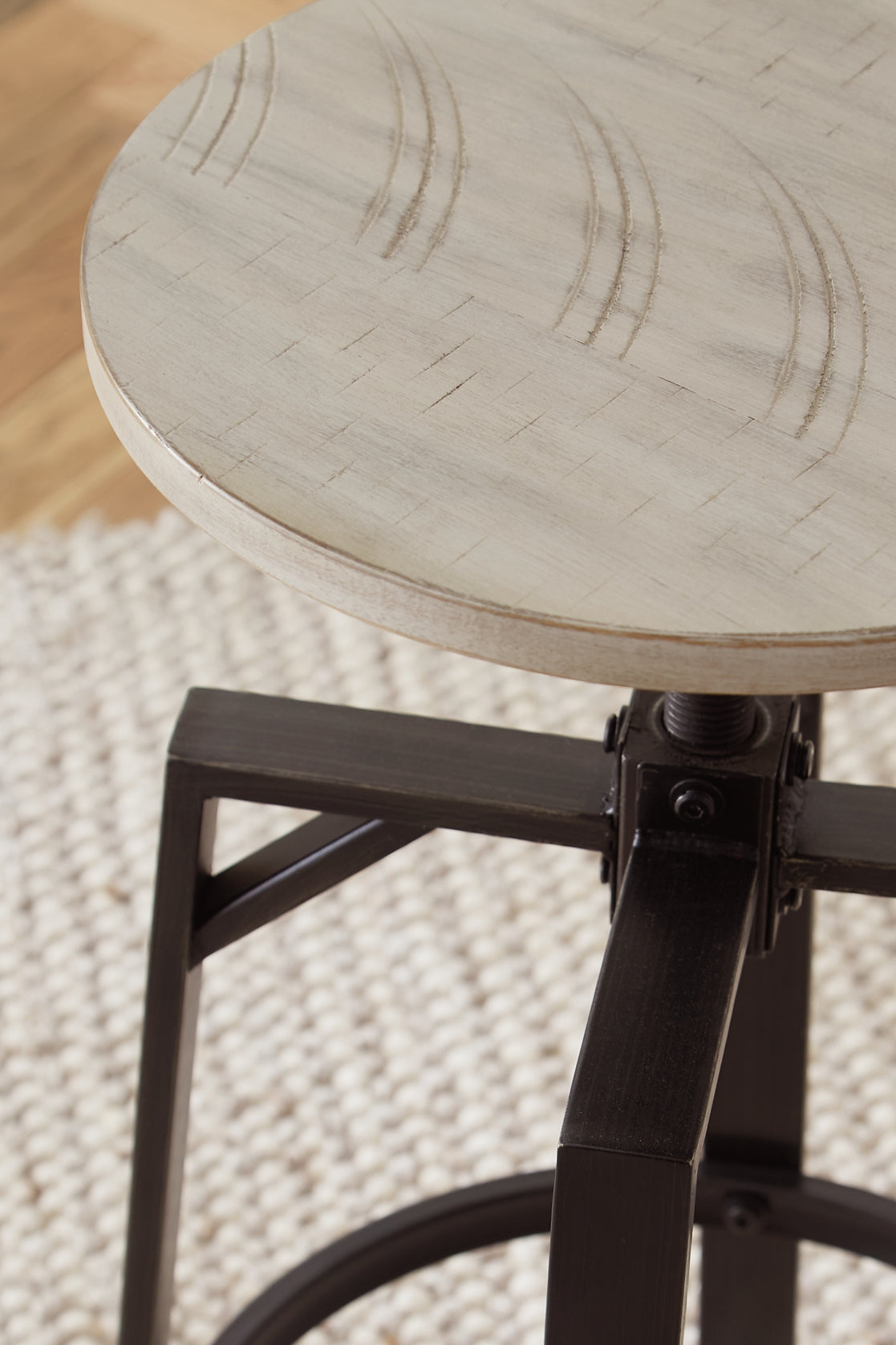 Karisslyn Swivel Stool (2/CN) - Premier Furniture & Mattress