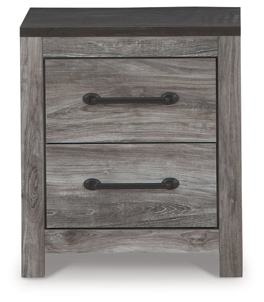 Bronyan Two Drawer Night Stand - Premier Furniture & Mattress