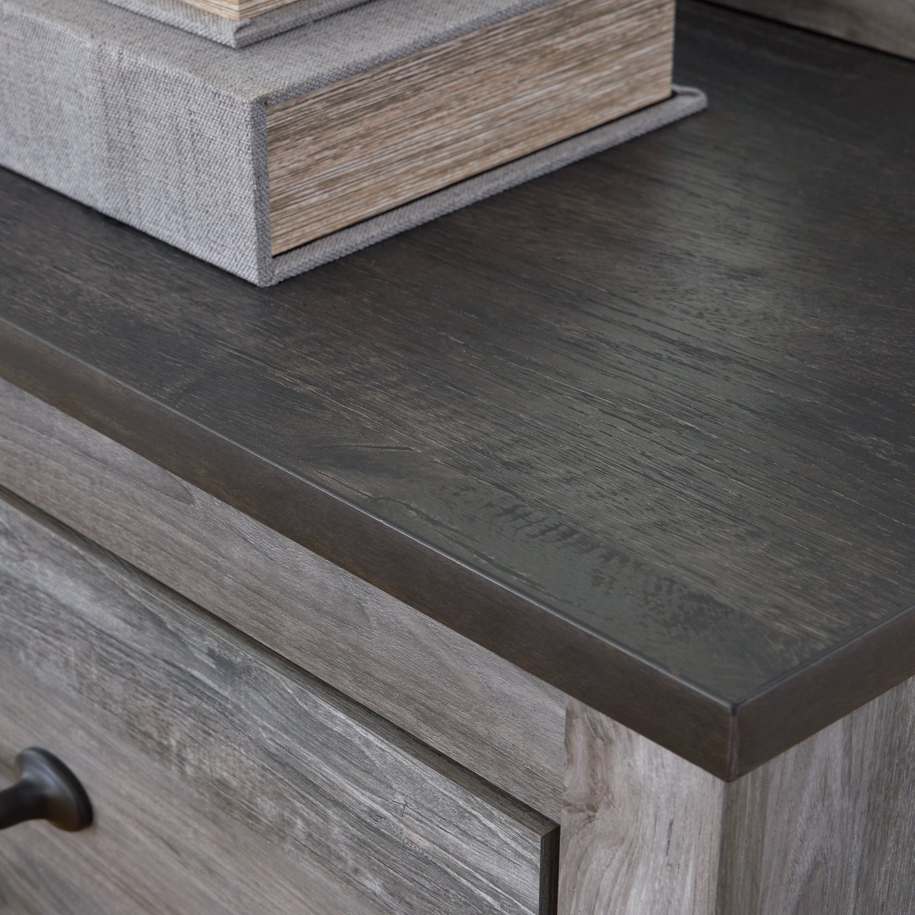 Bronyan Two Drawer Night Stand - Premier Furniture & Mattress