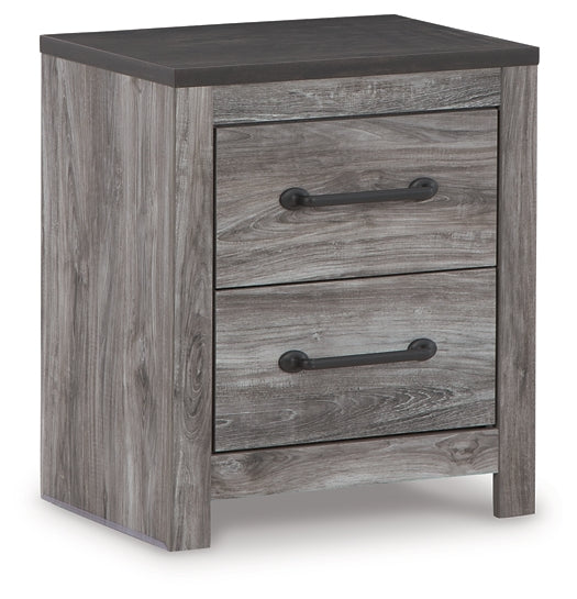 Bronyan Two Drawer Night Stand - Premier Furniture & Mattress