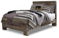 Derekson Full Panel Bed with Mirrored Dresser and Chest - Premier Furniture & Mattress