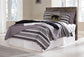 Derekson Full Panel Headboard with Mirrored Dresser, Chest and Nightstand - Premier Furniture & Mattress