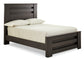 Brinxton Full Panel Bed with Mirrored Dresser - Premier Furniture & Mattress