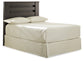 Brinxton King/California King Panel Headboard with Mirrored Dresser, Chest and Nightstand - Premier Furniture & Mattress