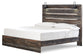 Drystan King Panel Bed with Mirrored Dresser, Chest and Nightstand - Premier Furniture & Mattress
