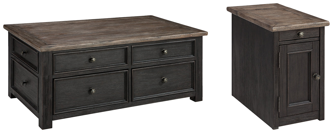 Tyler Creek Coffee Table with 1 End Table - Premier Furniture & Mattress