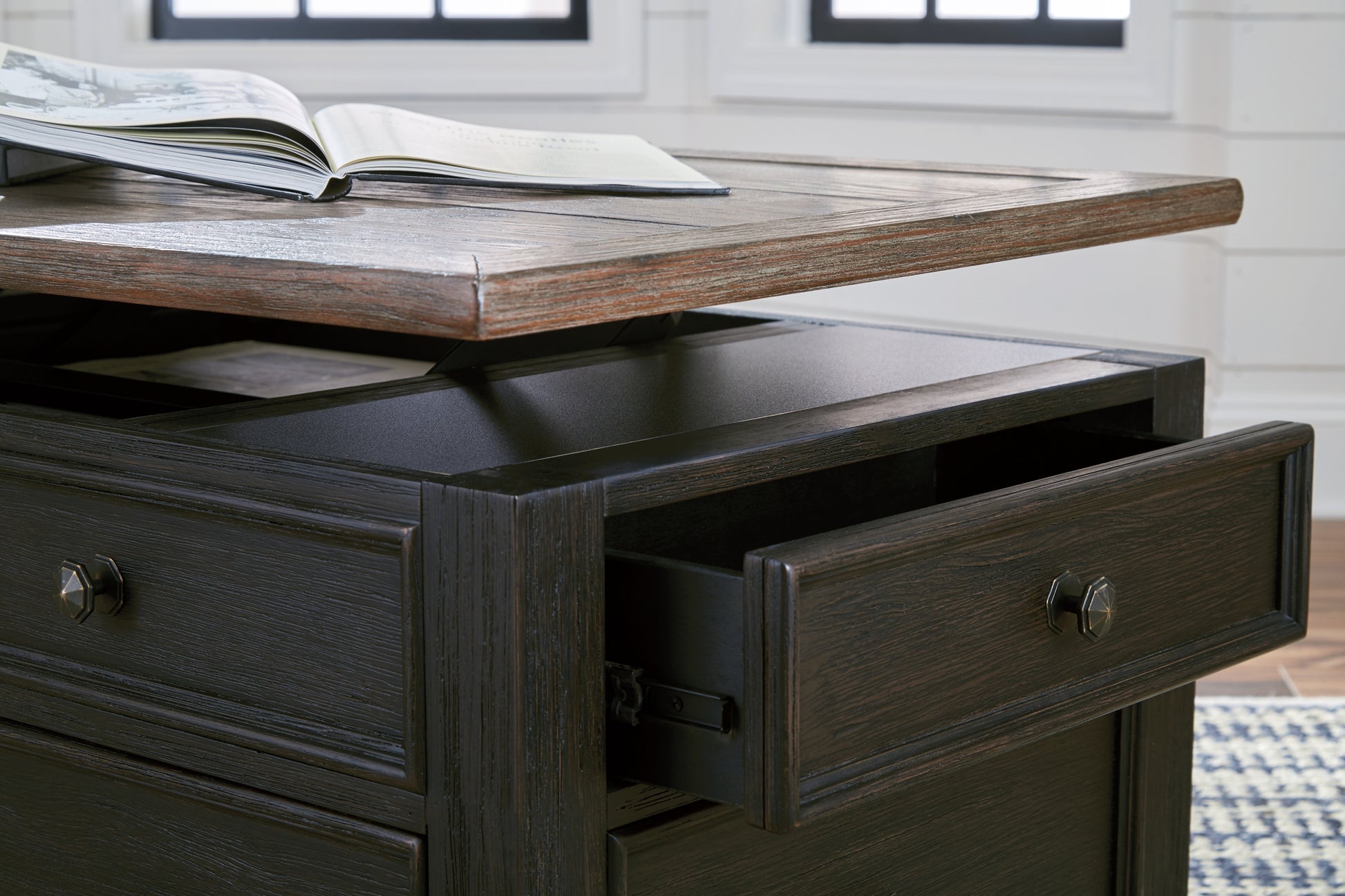 Tyler Creek Coffee Table with 1 End Table - Premier Furniture & Mattress