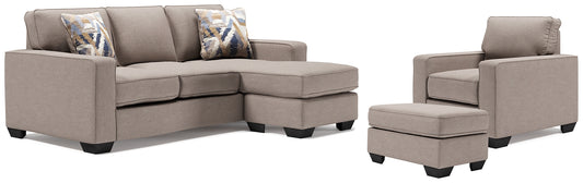 Greaves Sofa Chaise, Chair, and Ottoman - Premier Furniture & Mattress