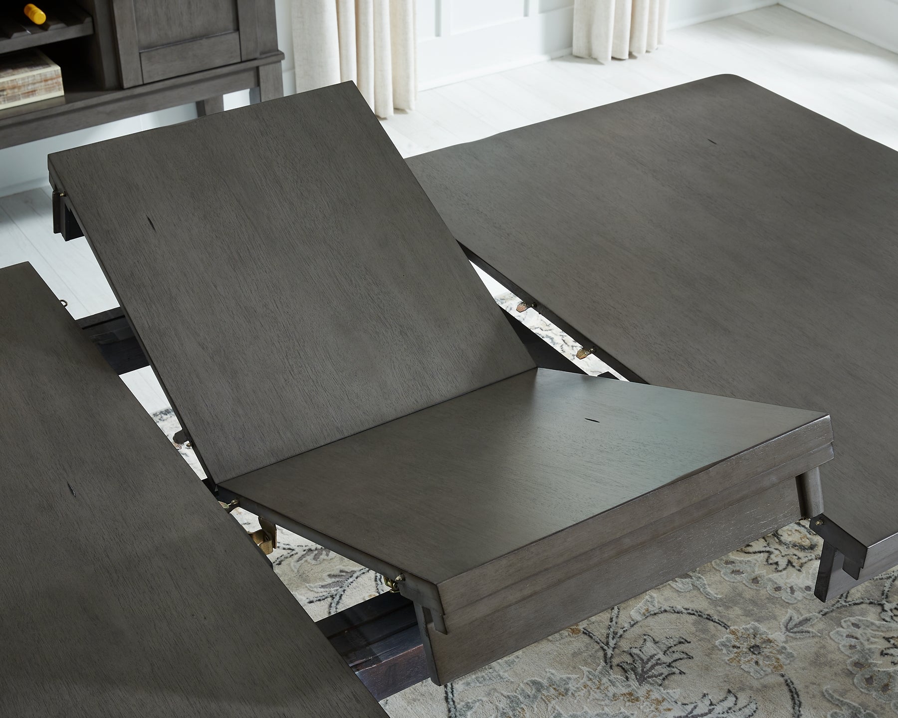 Hallanden Dining Table and 6 Chairs - Premier Furniture & Mattress