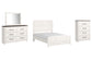 Gerridan Full Panel Bed with Mirrored Dresser and Chest - Premier Furniture & Mattress