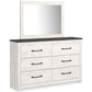 Gerridan Full Panel Bed with Mirrored Dresser and Chest - Premier Furniture & Mattress