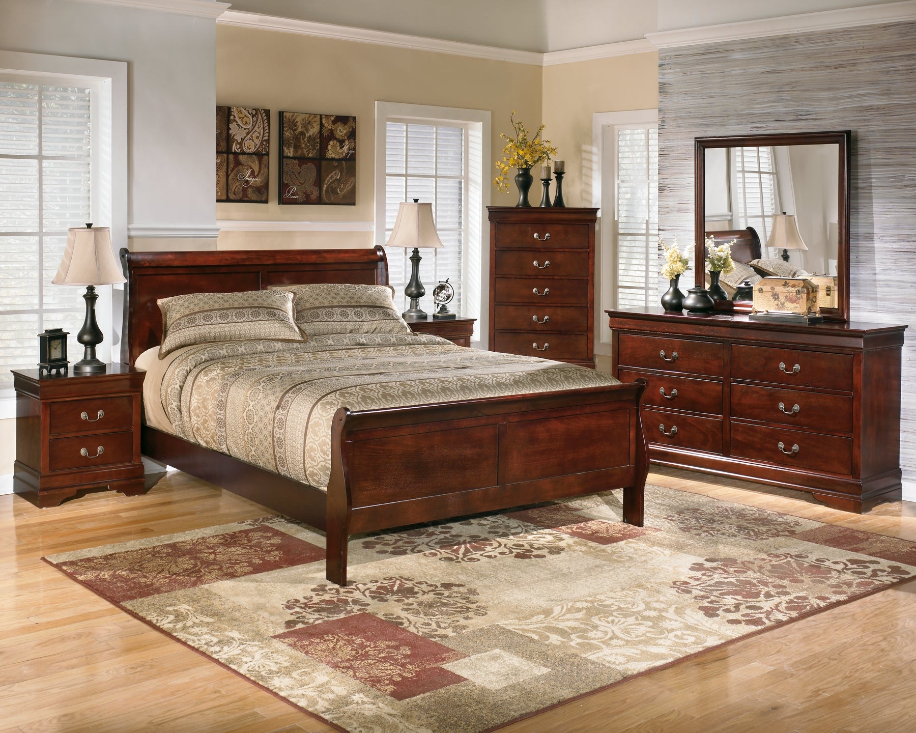 Alisdair Two Drawer Night Stand - Premier Furniture & Mattress