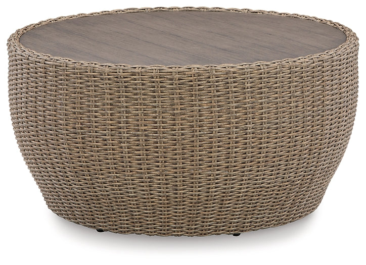 Danson Round Cocktail Table - Premier Furniture & Mattress