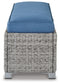Naples Beach Bench with Cushion - Premier Furniture & Mattress