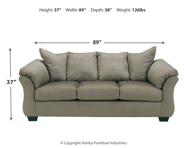 Darcy Sofa, Loveseat, Chair and Ottoman - Premier Furniture & Mattress