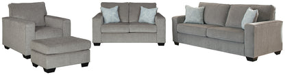 Altari Sofa, Loveseat, Chair and Ottoman - Premier Furniture & Mattress